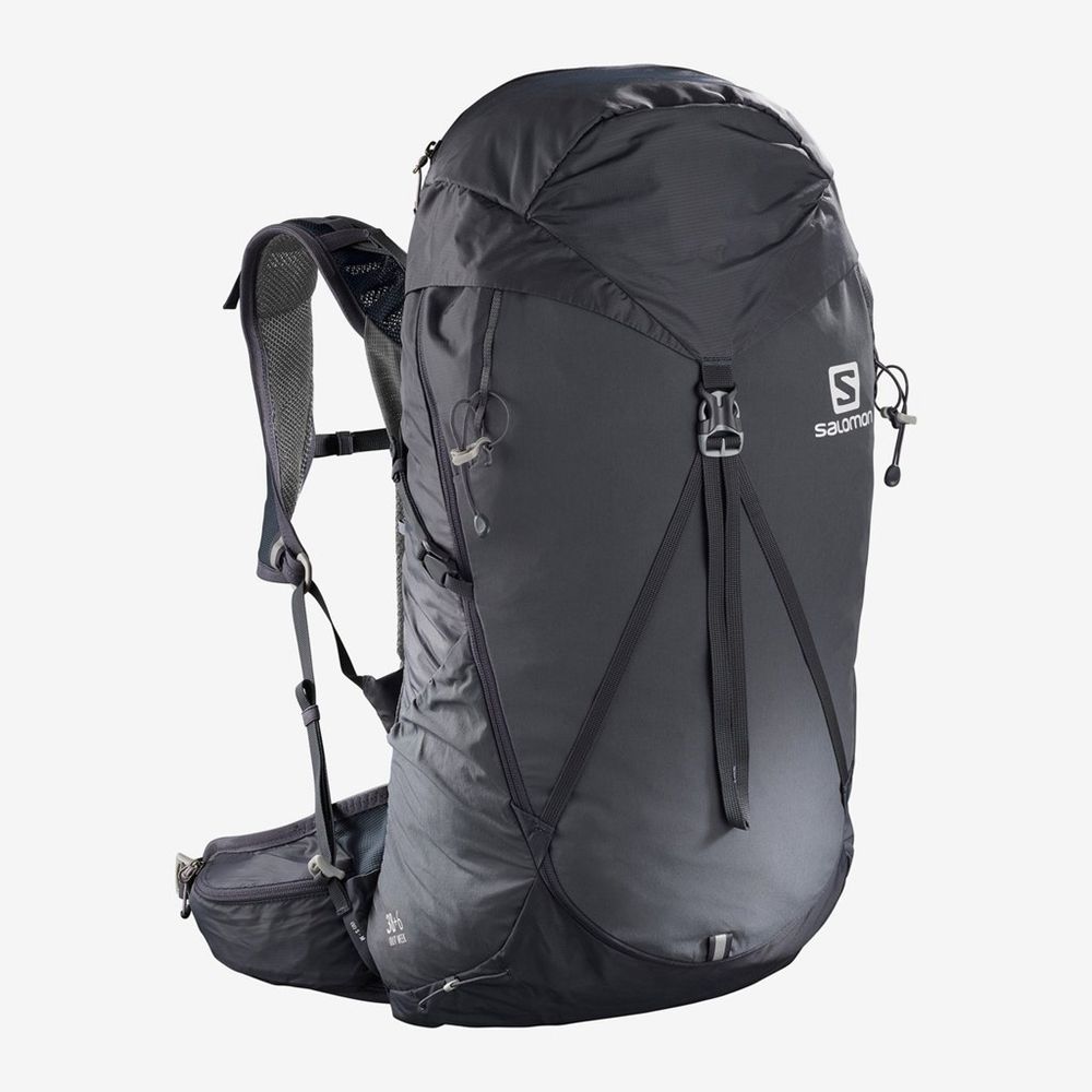 SALOMON OUT WEEK 38+6 Philippines - Women's Backpacks - Black | 420135-MTA